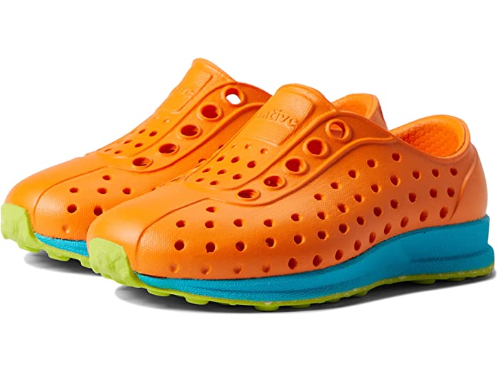 (取寄) ネイティブシューズ キッズ キッズ ロビー (トドラー) Native Shoes Kids kids Robbie (Toddler) Laflame Orange Hulla Blue Chartreuse Speckle Rubbe