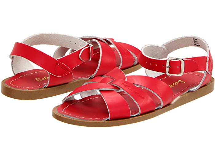 国内在庫 取寄 ソルト ウォーター サンダル バイ ホイ シューズ ザ オリジナル ビッグ キッズ アダルト Salt Water Sandal by  Hoy Shoes The Original Big Kid Adult Red