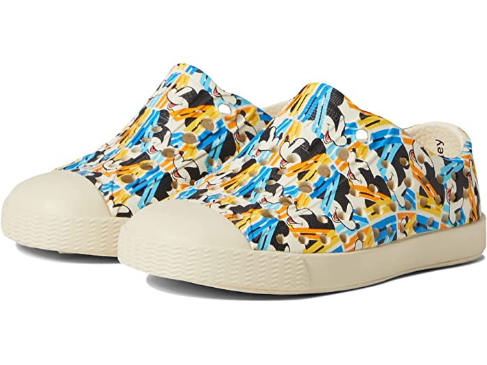 取寄 ネイティブシューズ キッズ ジェファーソン プリント トドラー Native Shoes Kids Kids Jefferson Print Toddler Bone White Stay Positive Tile 5 Off