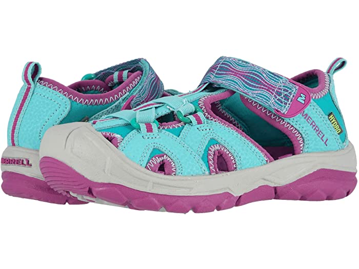 (取寄) メレル キッズ ガールズ ハイドロ (トドラー リトル キッズ ビック キッズ) Merrell Kids girls Hydro (Toddler Little Kid Big Kid) Turquoise Purple