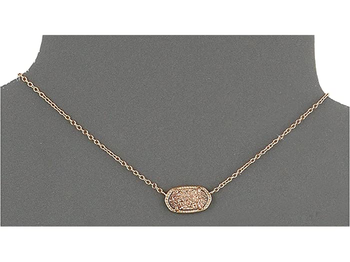 初回限定お試し価格】 取寄 ケンドラスコット レディース イライザ ペンダント ネックレス Kendra Scott women Elisa  Pendant Necklace Rose Gold Drusy kreta.de