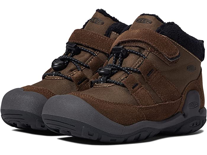 (取寄) キーン キッズ キッズ ノッチ チャッカ (トドラー リトル キッズ) KEEN Kids kids Knotch Chukka (Toddler Little Kid) Dark Earth Black