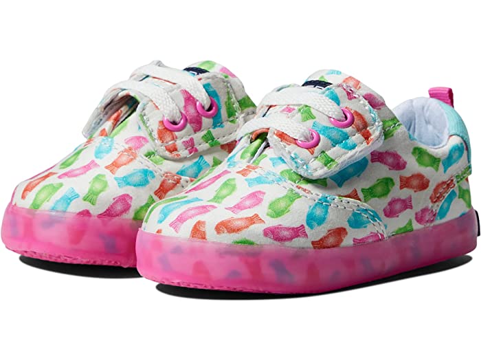 (取寄) スペリー キッズ ガールズ スピンネーカー クリブ ジュニア ウォッシャブル (インファント トドラー) Sperry Kids girls Spinnaker Crib Jr Washable (Infant Toddler) White Multi 1