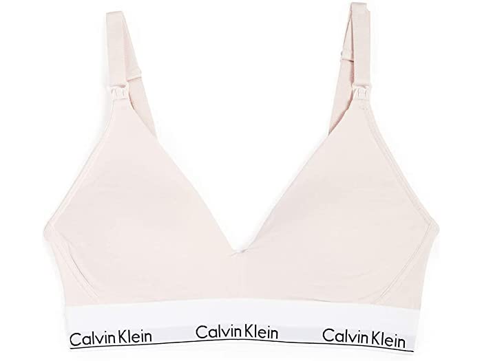 (取寄) カルバンクライン レディース ウィメンズ モダン コットン ライトリー ライン トライアングル ナーシング ブラ Calvin Klein women Womens Modern Cotton Lightly Lined Triangle Nursing Bra Nymphs Thigh