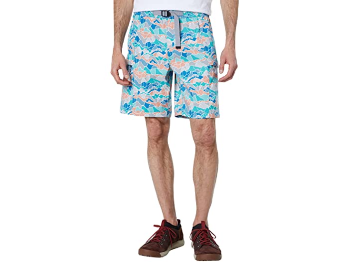 (取寄) ノースフェイス メンズ プリンテッド クラス V 9 ベルテッド ショーツ The North Face men Printed Class V 9 Belted Shorts Meld Grey Mountain Camo Print