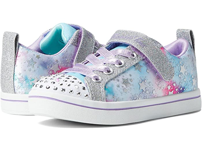 (取寄) スケッチャーズ キッズ ガールズ トゥインクル トゥズ - スパークル レイズ 314836L (リトル キッズ) SKECHERS KIDS girls Twinkle Toes - Sparkle Rayz 314836L (Little Kid) Silver Multi