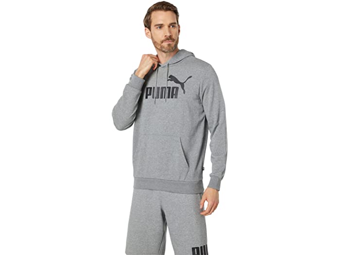 取寄 プーマ メンズ エッセンシャル ビッグ ロゴ フーディ PUMA men Essentials Big Logo Hoodie Medium  Gray Heather 【94%OFF!】