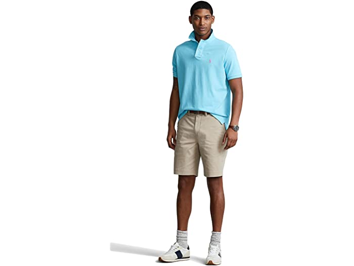 (取寄)ラルフローレンクラシックフィットストレッチチノショートPoloRalphLaurenClassicFitStretchChinoShortKhakiTan