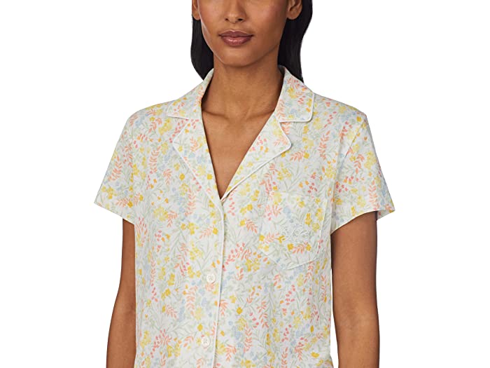レディース】 (取寄) ローレン ラルフローレン レディース ショート スリーブ ノッチ カラー バミューダ Pj セット LAUREN Ralph Lauren women Short Sleeve Notch Collar Bermuda PJ Set Small Floral:スウィートラグ セット - shineray.com.br レディース】 (取寄) ローレン ラルフローレン レディース ショート スリーブ ノッチ カラー バミューダ Pj セット LAUREN Ralph Lauren women Short Sleeve Notch Collar Bermuda PJ Set Small Floral:スウィートラグ セット - shineray.com.br