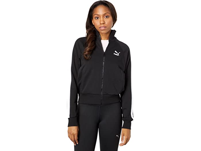 取寄 プーマ レディース アイコニック T7 トラック ジャケット PUMA women Iconic Track Jacket Black  【ファッション通販】