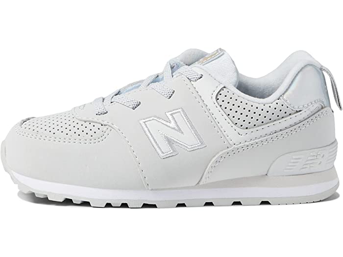 (取寄)ニューバランスキッズ574バンジーレース(インファント/トドラー)NewBalanceKids574BungeeLace(Infant/Toddler)SummerFog/White