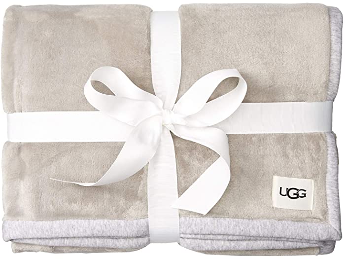 お待たせ! 取寄 アグ ダフィールド スロー リ UGG Duffield Throw II Seal Heather