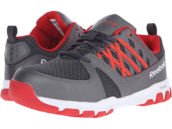 (取寄) リーボック ワーク メンズ サブライト ワーク Reebok Work men Sublite Work Grey/Red