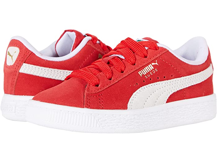 (取寄) プーマ キッズ キッズ スエード クラシック XXI (リトル キッズ) PUMA Kids kids Suede Classic XXI (Little Kid) High-Risk Red Puma White