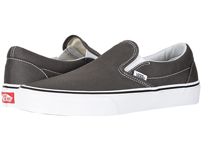 (取寄) バンズ クラシック スリッポン コア クラシックス Vans Classic Slip-On Core Classics Charcoal (Canvas)