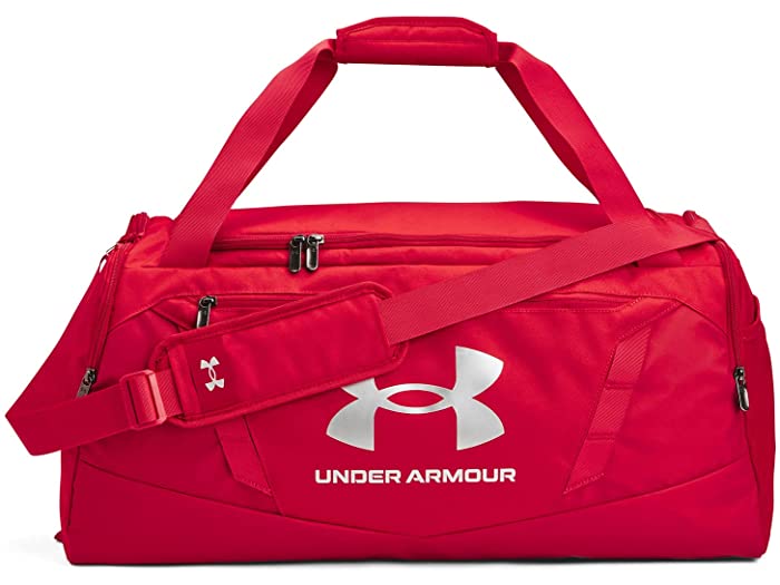 送料無料（一部地域を除く） 取寄 アンダーアーマー アンデナイアブル 5.0 ダッフル MD Under Armour Undeniable  Duffel Red Metallic Silver fucoa.cl