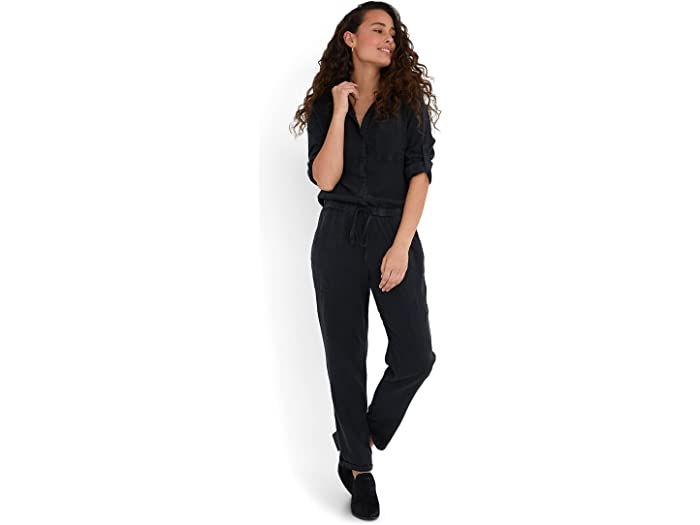 (取寄) ベラダール レディース ユーティリティ ジャンプスーツ bella dahl women Utility Jumpsuit Vintage Black