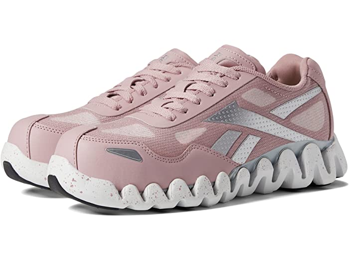 (取寄) リーボック ワーク レディース ジグ パルス ワーク エー コンプ トゥ Reebok Work women Zig Pulse Work EH Comp Toe Pink/White