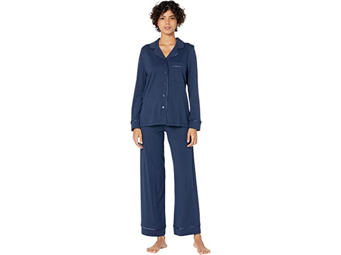 (取寄) コサベラ ピティート ロング スリーブ トップ パンツ セット Pj Cosabella Petite Amore Long Sleeve Top Pants Set PJ Navy/Navy