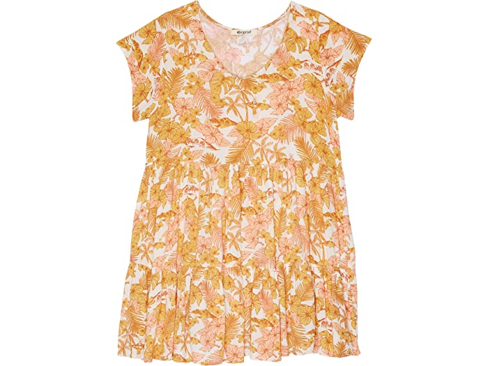 (取寄) リップカール キッズ ガールズ コズミック パラダイス ドレス (ビッグ キッズ) Rip Curl Kids girls Cosmic Paradise Dress (Big Kids) Retro Yellow