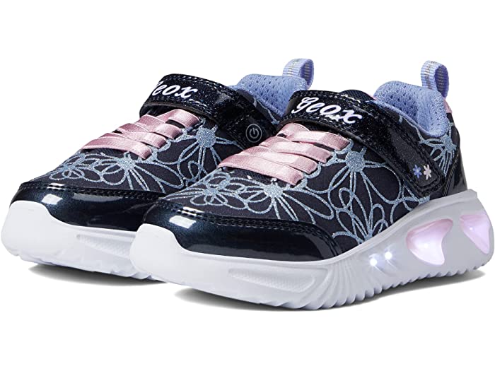 (取寄) ジェオックス キッズ ガールズ Geox Kids girls Assister 5 (Toddler Little Kid Big Kid) Navy Pink