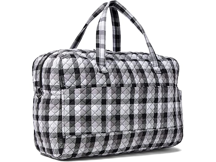 (取寄)ヴェラブラッドリーレディースVeraBradleywomenCottonWeekenderTravelBagKingbirdPlaid/RecycledCotton