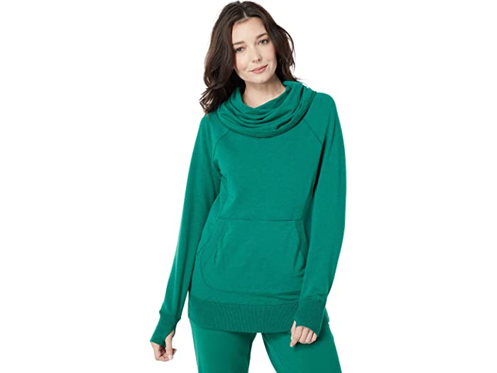(取寄) エルエルビーン レディース L.L.Bean women Beans Cozy Pullover Warm Teal Heather