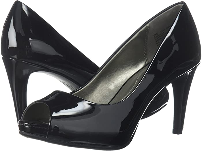 (取寄) バンドリーノ レディース レイナ Bandolino women Rainaa Black Sleek Patent PU