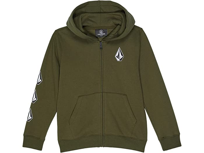 最大74％オフ！ 取寄 ボルコムキッズ ボーイズ Volcom Kids boys Iconic Stone Zip Toddler Little  Military fucoa.cl