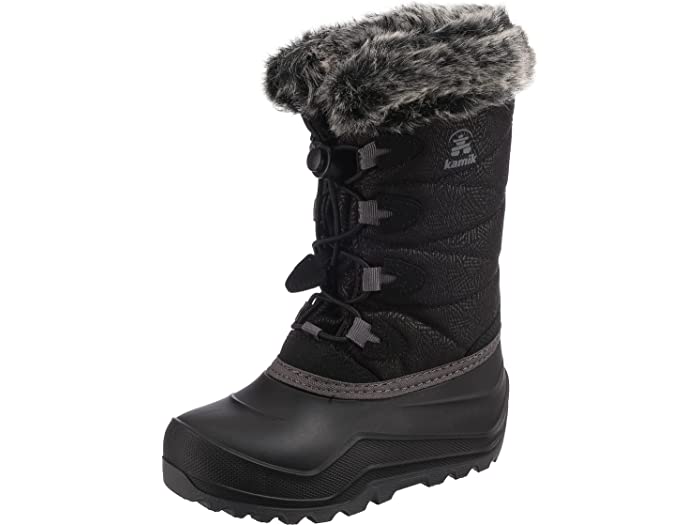(取寄) カミック キッズ ガールズ スノーエンジェル (トドラー/リトル キッド/ビッグ キッド) Kamik Kids girls Snowangel (Toddler/Little Kid/Big Kid) Black