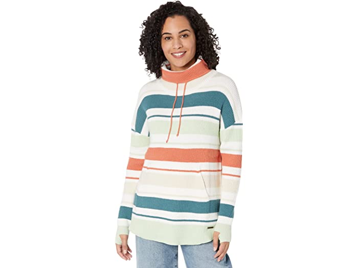 (取寄) カーヴ デザイン レディース Carve Designs women Rockvale Sweater Frost Multi Stripe