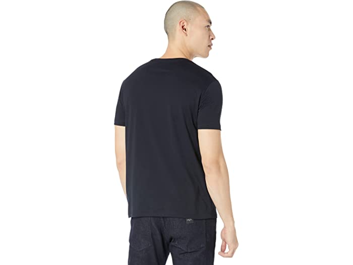 取寄 アルマーニエクスチェンジ Armani Exchange Logo Navy Printed Tee Men メンズ 品数豊富 メンズ