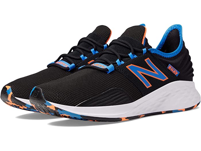 取寄 ニューバランス キッズ ボーイズ フレッシュ フォーム ローブ ビッグ キッド New Balance Kids boys Fresh Foam Roav Big Kid Black Serene Blue NEW