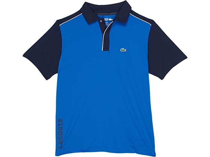 肌触りがいい 取寄 ラコステ キッズ ボーイズ テクニカル ショート スリーブ ポロ シャツ リトル ビッグ Lacoste