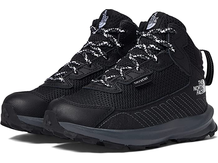 (取寄) ノースフェイス キッズ ファストパック ハイカー ミッド ウォータープルーフ The North Face Kids Fastpack Hiker Mid Waterproof (Little Kid/Big Kid) TNF Black/TNF Black