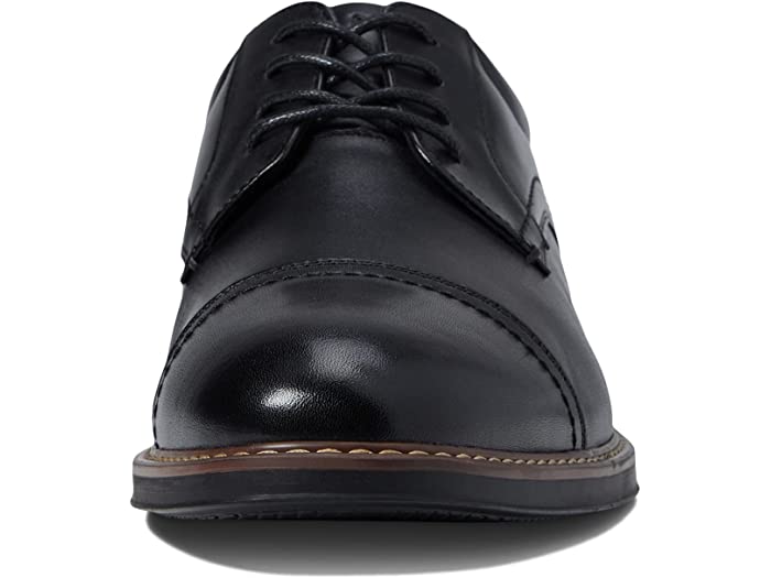 (取寄) ナン ブッシュ メンズ セントロ フレックス キャップ トゥ オックスフォード Nunn Bush men Centro Flex Cap Toe Oxford Black