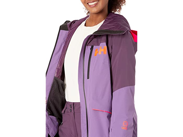 取寄) ヘリーハンセン レディース Powchaser Crushed Hansen Jacket Lifaloft ジャケット Hansen Helly women Helly リファロフト パウチェイサー Grape アウトドア | eu-agencies.net