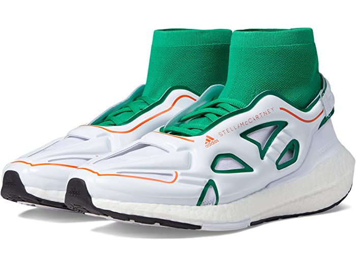 タイムセール 値引きする 取寄 アディダス バイ ステラマッカートニー ウルトラブースト 22 adidas by Stella McCartney Ultraboost Green Footwear White Semi Impact Orange oncasino.io oncasino.io