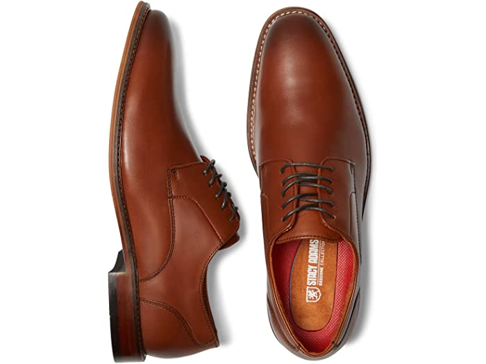 (取寄) ステイシー アダムス メンズ マールトン プレーン トゥ オックスフォード Stacy Adams men Marlton Plain Toe Oxford Chocolate