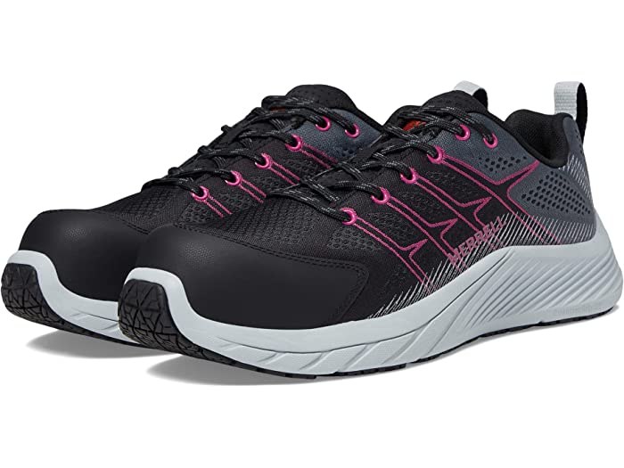 (取寄) メレル ワーク レディース モアブ フライト CF Merrell Work women Moab Flight CF Black/Fuchsia