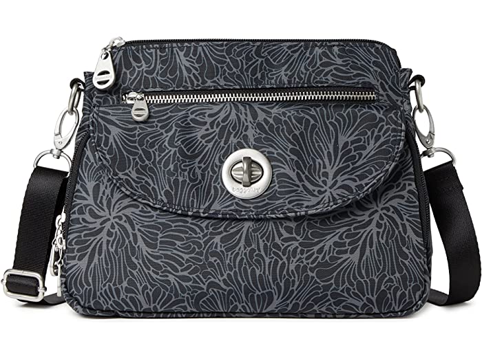 (取寄) バッガリーニ レディース カリス クロスボディ バッグ Baggallini women Calais Crossbody Bag Midnight Blossom