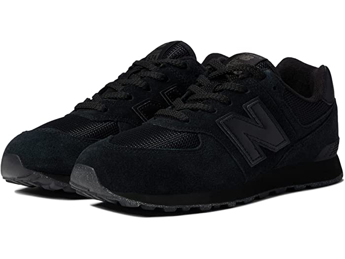 (取寄) ニューバランス スニーカー キッズ ボーイズ 574 コア New Balance Kids boys 574 Core (Big Kid) Black/Black