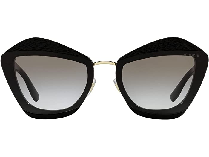 取寄) ミュウ ミュウ レディース women Miu Grey Black 0MU 01XS 01XS 0MU Miu Miu Miu Gradient 眼鏡・サングラス | eu-agencies.net