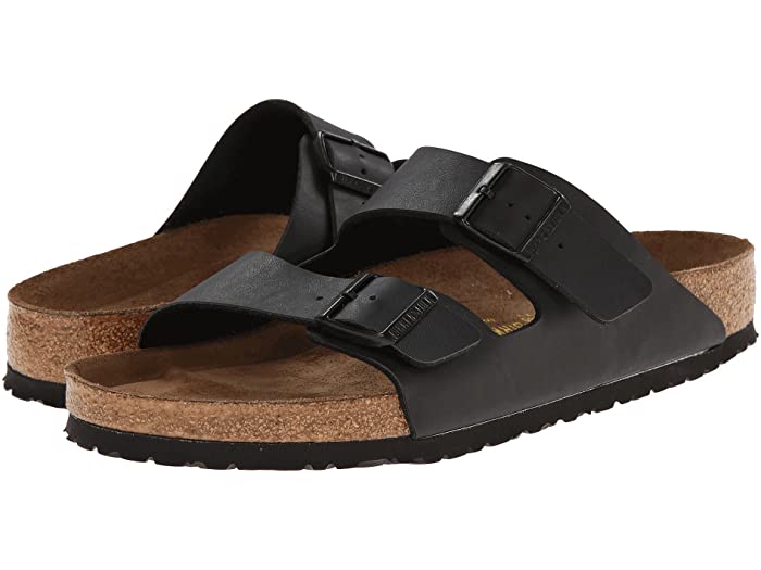 (取寄) ビルケンシュトック アリゾナ ソフト フットベッド Birkenstock Arizona Soft Footbed Black Birko-Flor邃「