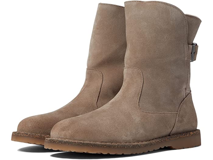 (取寄) ビルケンシュトック レディース ウプサラ シアリング Birkenstock women Uppsala Shearling Gray Taupe/Soft Pink Suede/Shearling