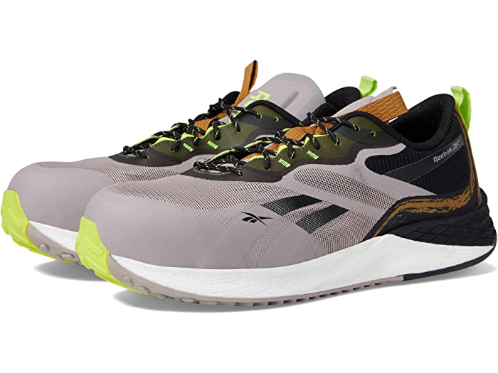 (取寄) リーボック ワーク メンズ フロートライド エナジー 3 アドベンチャー ワーク エー コンプ トゥ Reebok Work men Floatride Energy 3 Adventure Work EH Comp Toe Mauve/Black/Green