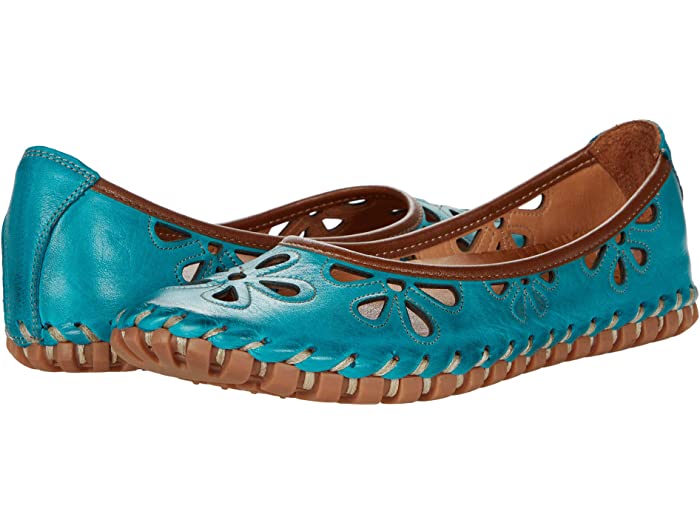 (取寄) スプリング ステップ レディース レイリー Spring Step women Rayely Turquoise Leather