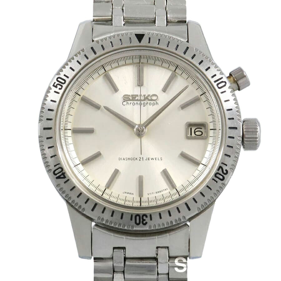 セイコー ワンプッシュクロノグラフ Ref.5717-8990 1964年製