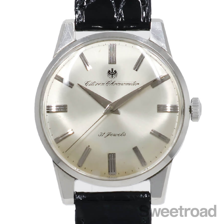 ※タイムセールCITIZEN CR1507081クロノメーターヴィンテージ手巻き 楽天市場】CITIZEN CHRONOMETER SS Ref.CR1507051 VINTAGE