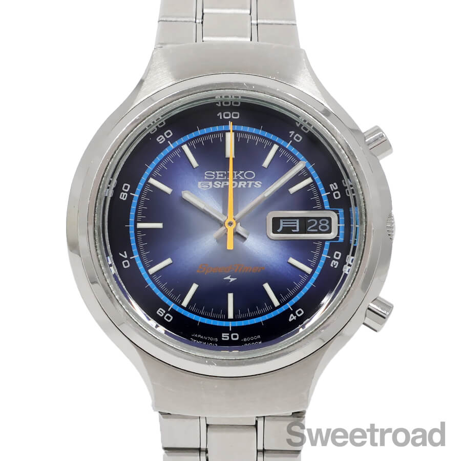 楽天市場】セイコー SEIKO 7017-6020 セイコー5 スピードタイマー